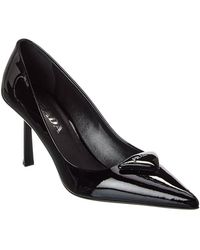Prada - Patent Pointy-Toe Pump - Lyst