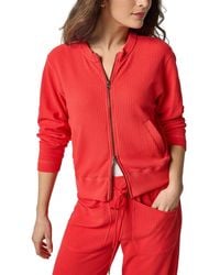 Lilla P - Bomber Zip Cardigan - Lyst