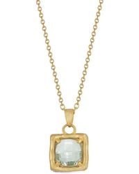 Reiss - 14K 1.75 Ct. Tw. Amethyst Necklace - Lyst