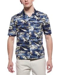 Palm Angels - Shark Print Shirt - Lyst