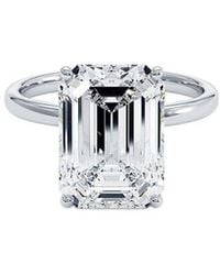 Lab Grown Diamonds - 14K 4.00 Ct. Tw. Lab-Grown Diamond Solitaire Ring - Lyst