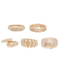 DANNIJO - Plated Ring Set - Lyst