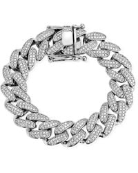 Eye Candy LA - Cz Stack Bracelet - Lyst
