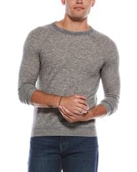 Autumn Cashmere - Silk & Cashmere-Blend Crewneck Sweater - Lyst