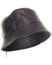 Loewe - 2021 Fisherman Leather Bucket Hat (Authentic Pre-Loved) - Lyst