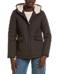 Laundry - By Shelli Segal Snowchic Diamond Quilt Jacket - Lyst