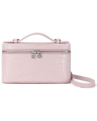 Tiffany & Fred Paris - Timeless Croc-Embossed Leather Crossbody - Lyst