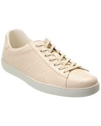 Gucci - Interlocking G Leather Sneaker - Lyst
