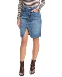 L'Agence - Tylee Knee-Length Skirt - Lyst
