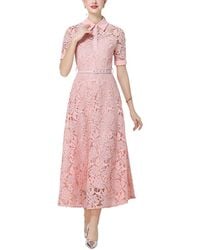 Kaimilan - Embellished Midi Dress - Lyst