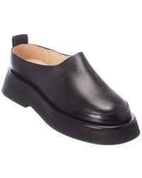 Wandler Rosa Leather Loafer - Black
