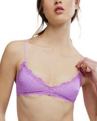 Free People - Charlie V Bralette - Lyst