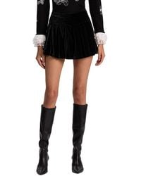 Alice + Olivia - Emilie Box Pleated Mini Skort - Lyst