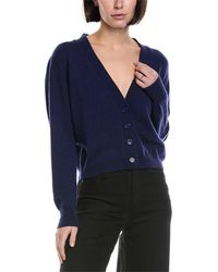 Brodie Cashmere - Boxy Little Wool & Cashmere-Blend Cardigan - Lyst