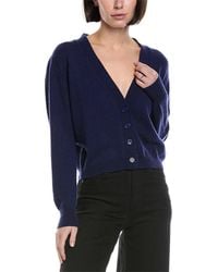 Brodie Cashmere - Boxy Little Wool & Cashmere-Blend Cardigan - Lyst