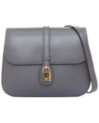 Celine - Calfskin Medium Tabou Lock Bag (Authentic Pre-Loved) - Lyst
