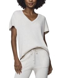 Splendid - Georgie V-Neck Cashmere-Blend Sweater - Lyst
