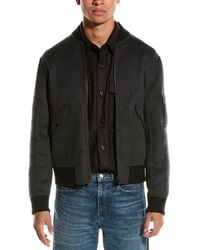 Theory - Flight Wool & Cashmere-blend Bomber Jacket - Lyst