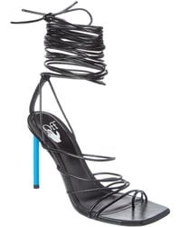 Off-White c/o Virgil Abloh - Off- High Allen Infra Leather Sandal - Lyst