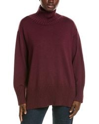 Eileen Fisher - Turtleneck Wool Sweater - Lyst