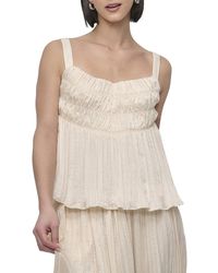 DKNY - Crushed Crease Top - Lyst