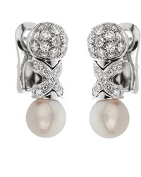 BVLGARI - 18K 1.12 Ct. Tw. Diamond Earrings (Authentic Pre-Owned) - Lyst