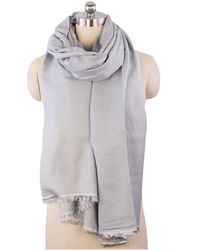 Saachi - Eyelash Cashmere & Silk-blend Scarf - Lyst