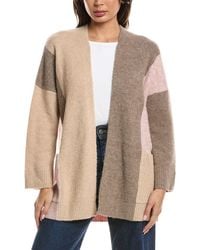 Forte - Lofty Colorblock Alpaca-Blend Cardigan - Lyst