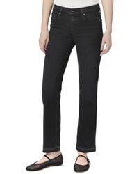 PAIGE - Amber Undone Hem Slater Jean - Lyst