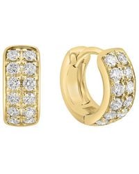 Effy Fine Jewelry - 14K 0.64 Ct. Tw. Diamond Earrings - Lyst