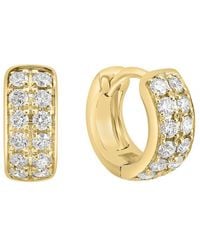 Effy Fine Jewelry - 14K 0.64 Ct. Tw. Diamond Earrings - Lyst