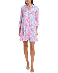 Lilly Pulitzer - Diantha Collared Tunic Dress - Lyst