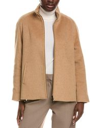 Cinzia Rocca - Icons Wool-Blend Short Coat - Lyst