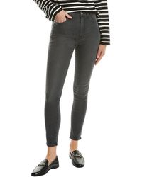 7 For All Mankind - The High-waist Bgy Ankle Skinny Jean - Lyst