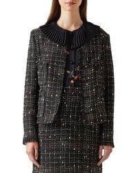LK Bennett - Angelica Wool-blend Jacket - Lyst