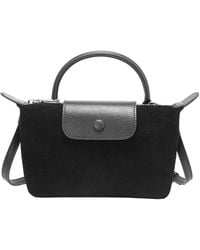 Tiffany & Fred Paris - Tiffany And Fred Paris Elegant Mini Suede Leather Satchel - Lyst