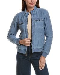 XCVI - Osment Quilted Bomber Jacket - Lyst