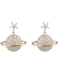 Eye Candy LA - Mars Cz Crystal Drop Earring - Lyst