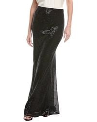 Brunello Cucinelli - Sequin Silk Maxi Skirt - Lyst