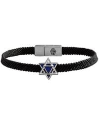 Karma and Luck - Plated Lapis Magnetic Bracelet - Lyst