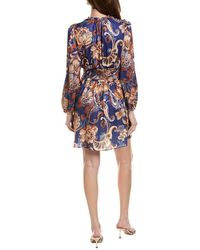 coast bardot long sleeve wrap skirt mini dress Ivory Coast Bardot Long Sleeve Wrap Skirt Embellished Mini Dress