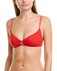 Stella McCartney Triangle Top - Red