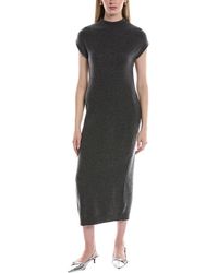 Philosophy - Funnel Neck Cashmere Midi Sweaterdress - Lyst