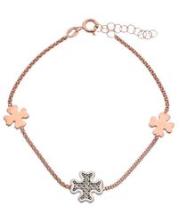 Meshmerise - 18K Over 0.12 Ct. Tw. Diamond Bracelet - Lyst