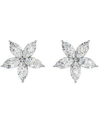 Sabrina Designs Lab Grown Diamonds - 14K 3.24 Ct. Tw. Lab-Grown Diamond Stud Earring - Lyst