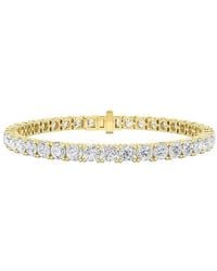 Lab Grown Diamonds - 14K 14.00 Ct. Tw. Lab-Grown Diamond Bracelet - Lyst