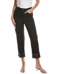 KARL LAGERFELD - Crystal Cuff Denim Pant - Lyst
