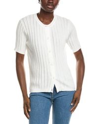 Jones New York - Pointelle Cardigan - Lyst