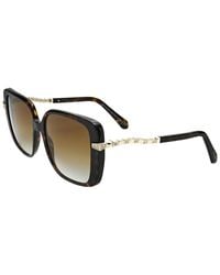 BVLGARI - Bv8237B 55Mm Polarized Sunglasses - Lyst