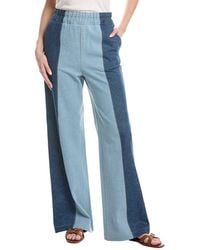 Fabiana Filippi - Denim Easy Pant - Lyst